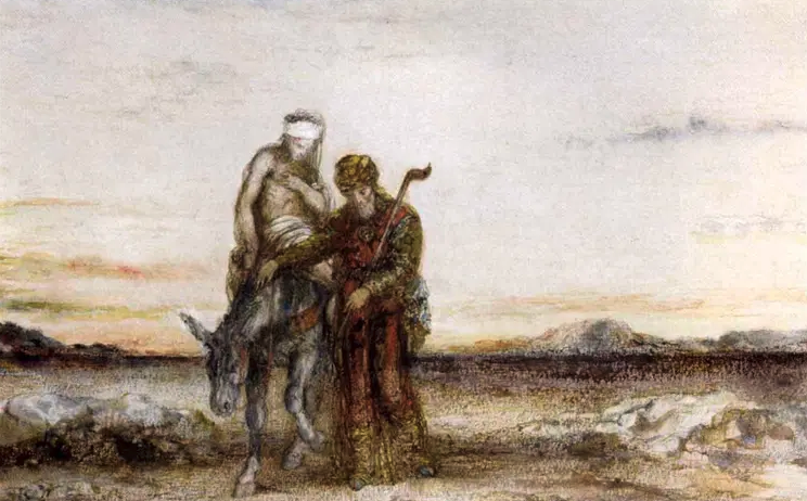 Good Samaritan by Gustave Moreau