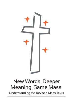 cover image of the Missal Catechesis New Words. Deeper Meaning. Same Mass