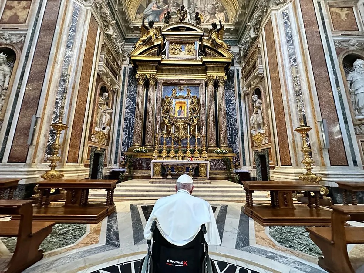 Pope Francis Basilica of Santa Maria Maggiore