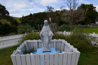 Mary statue Motuti Aerials July 2021 11